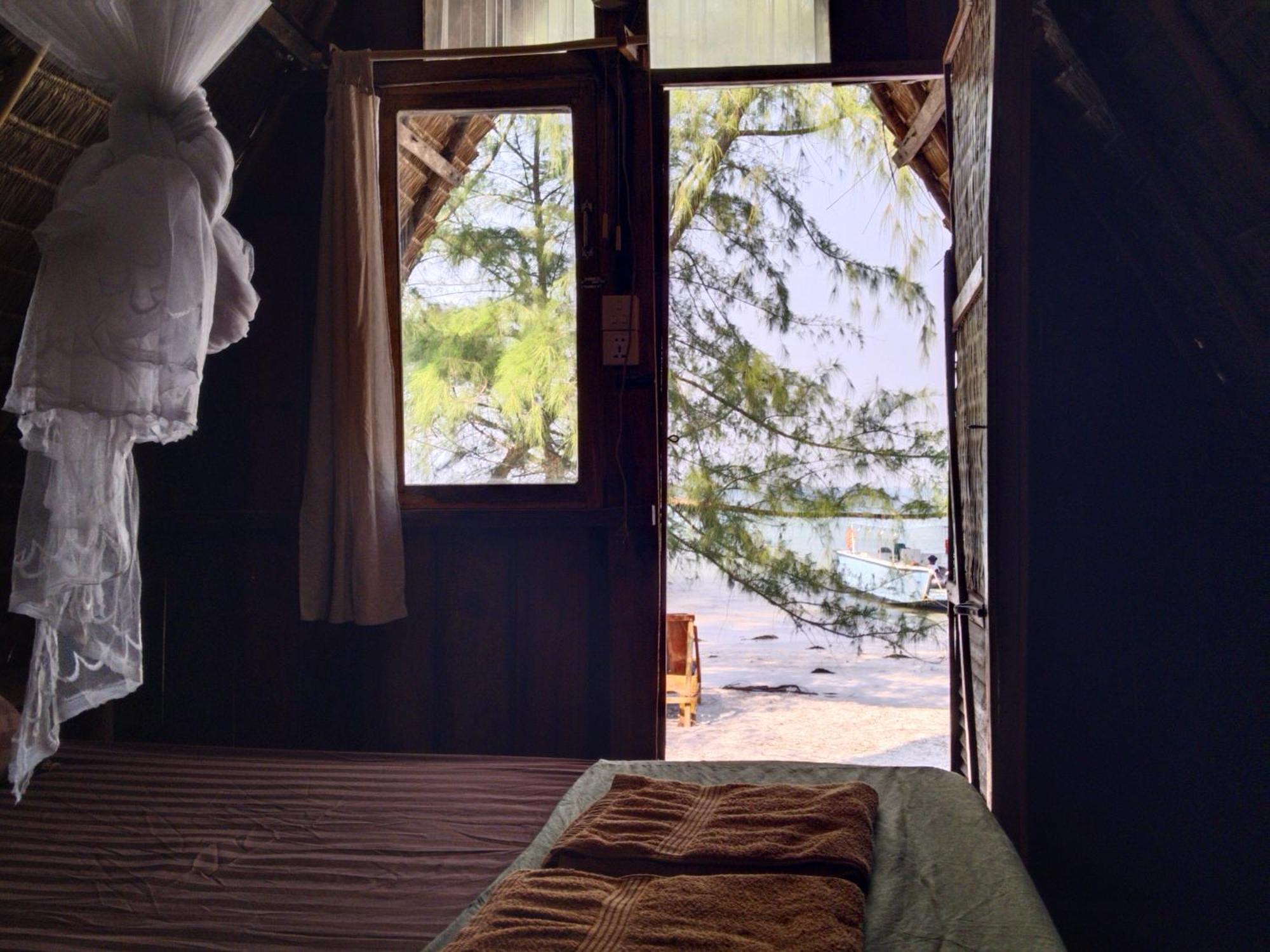 Green Blue Beach Hostel Koh Rong Sanloem Dış mekan fotoğraf